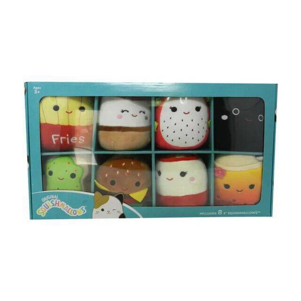 Squishmallows Food Squad Costco Exclusive 5" Mini Plush Set - 8 Pack NEW SEALED